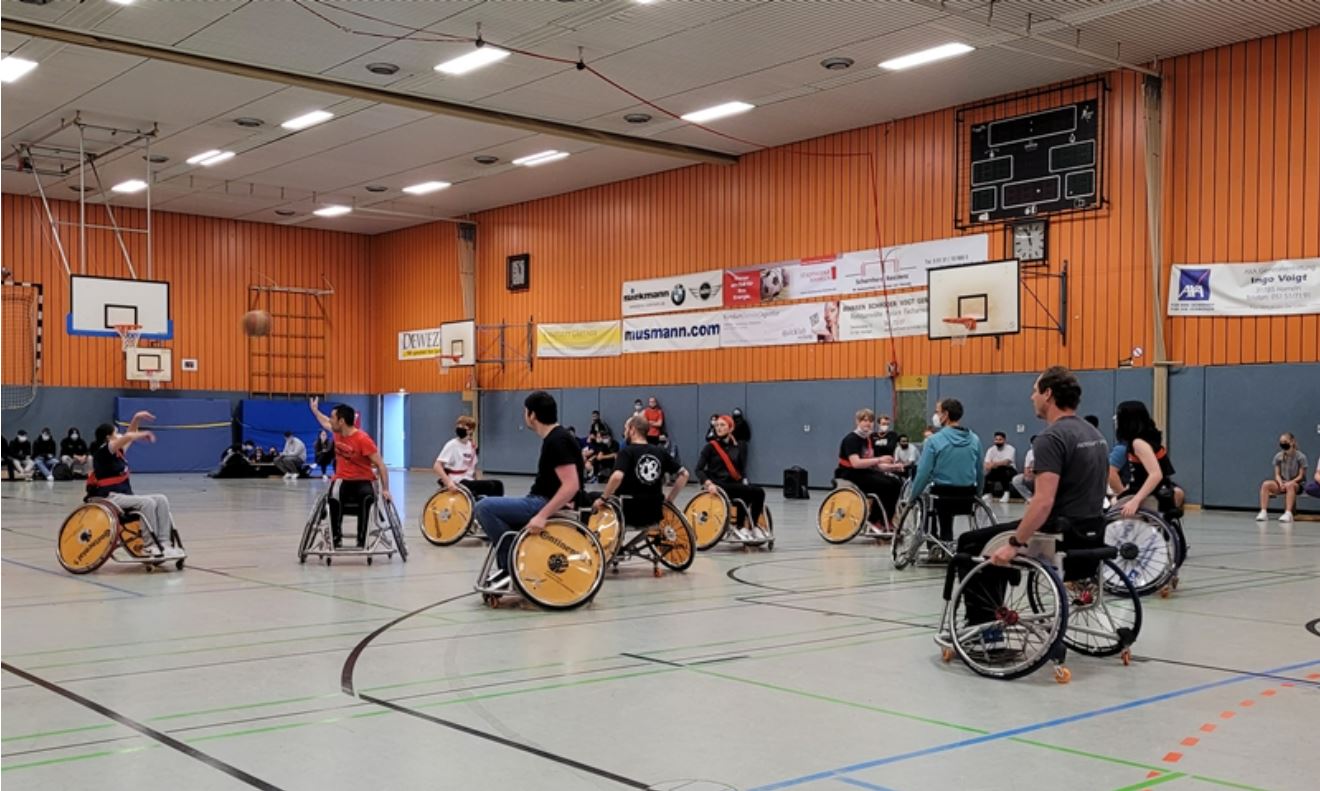 Rollstuhlbaskelball Projekt